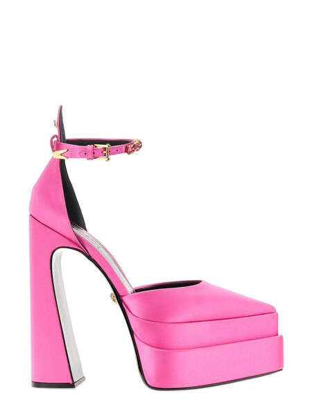  Versace Versace Aevitas Pointy Platform Pumps 