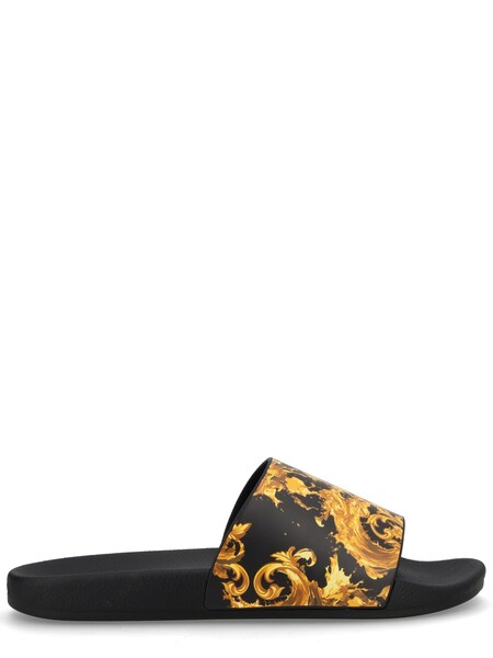  Versace Jeans Couture Versace Jeans Couture Slides With Print 