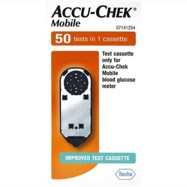  Accu-chek Mobile Blood Test 1 Casettes (50) 