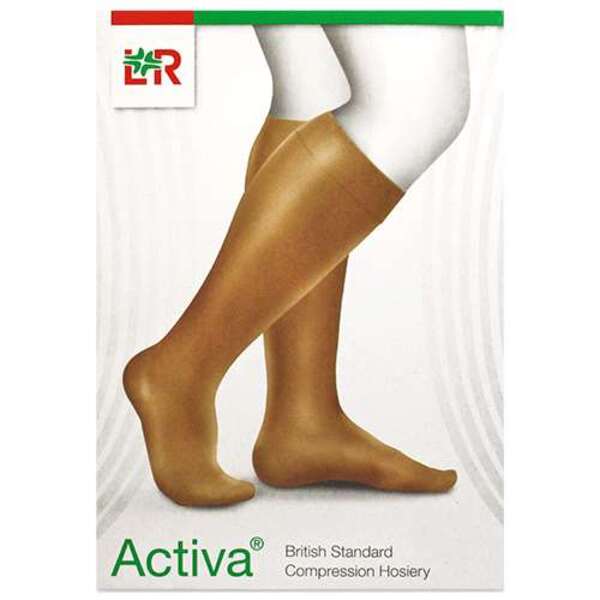  Activa Class 2 Below Knee Open Toe Sand - Xxlarge 88518 