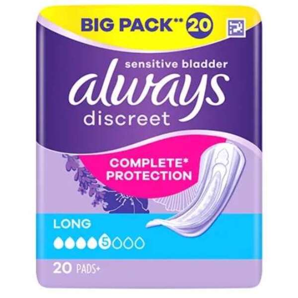  Always Discreet Complete Protection Pads20 