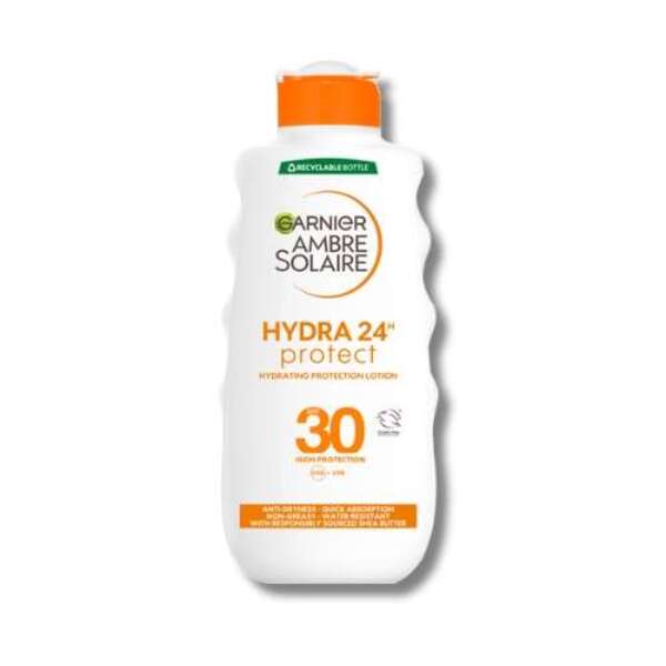  Garnier Ambre Solaire Hydra 24 Protect Lotion Spf30 200ml 