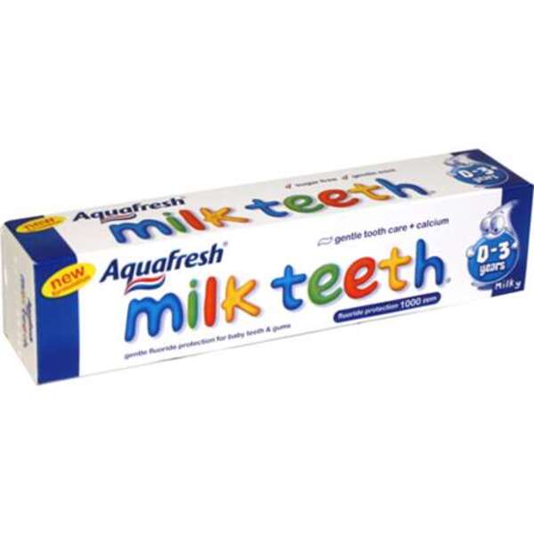  Aquafresh Milk Teeth Toothpaste 50ml 