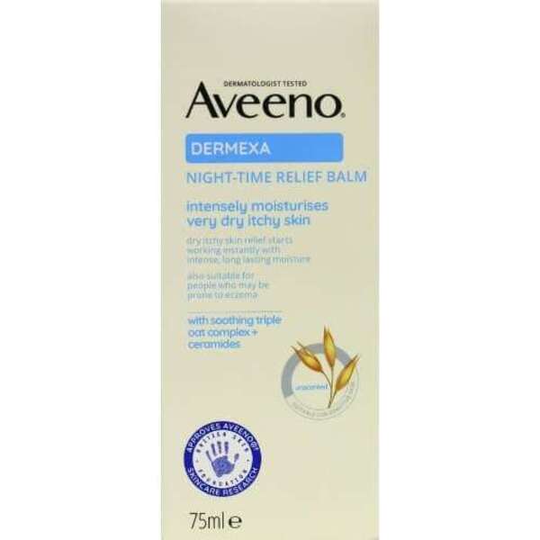  Aveeno Dermexa Night-time Relief Balm 75ml 