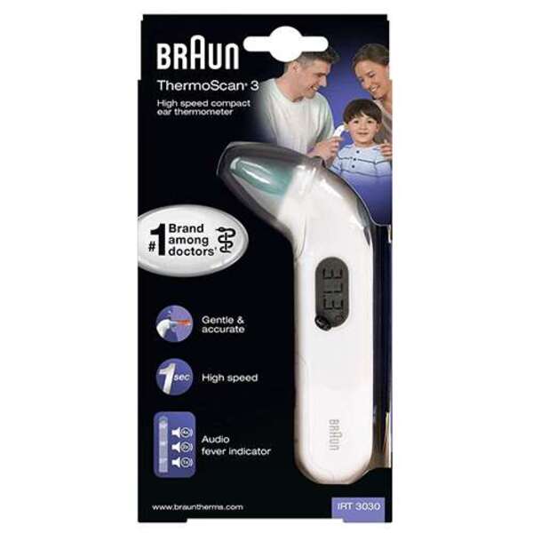  Braun Thermoscan 3 Ear Thermometer Irt3030 
