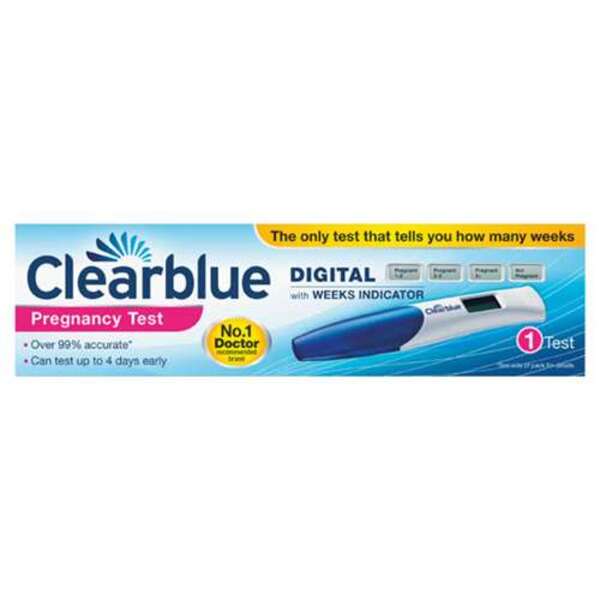  Clearblue Digital Pregnancy Test - 1 Test 
