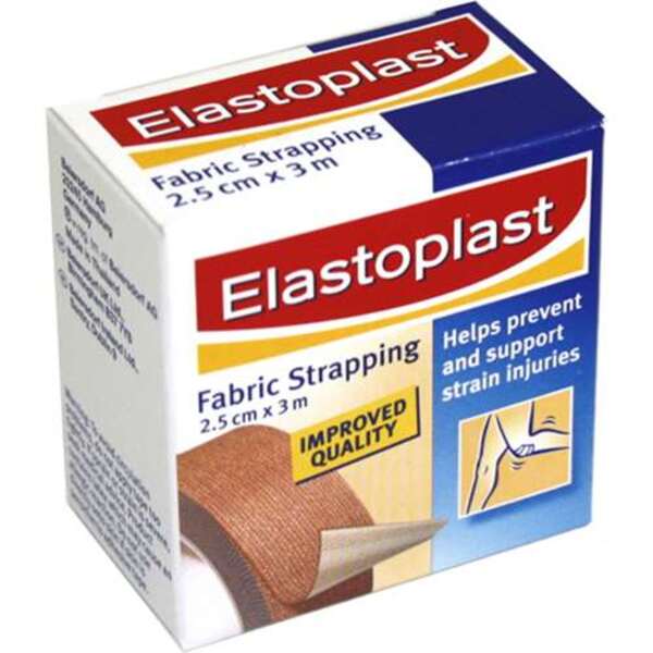  Elastoplast Fabric Strapping 2.5cm X 3m 