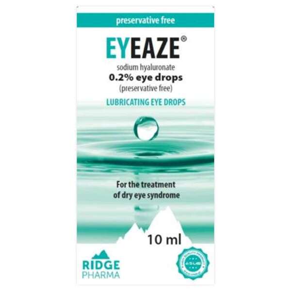  Eyeaze Lubricating Eye Drops 10ml 