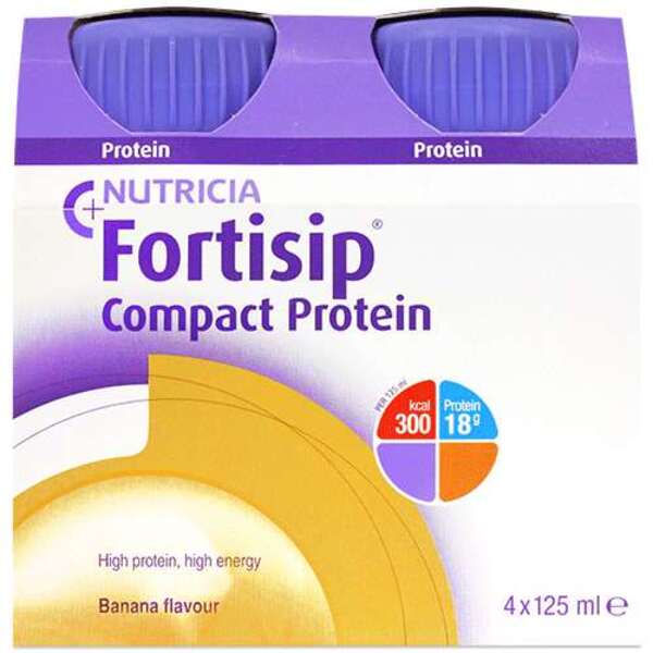  Fortisip Compact Protein Banana 4x125ml 