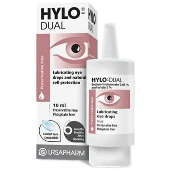  Hylo-dual Eye Drops 10ml 