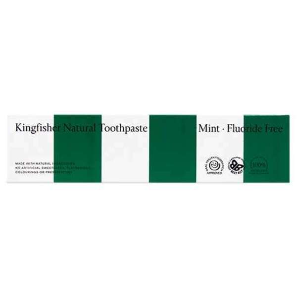  Kingfisher Mint Fluoride Free Natural Toothpaste 100ml 