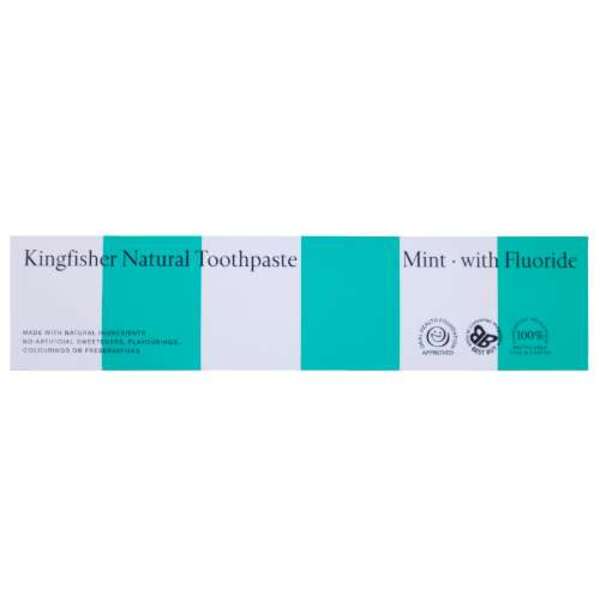  Kingfisher Mint Fluoride Natural Toothpaste 100ml 