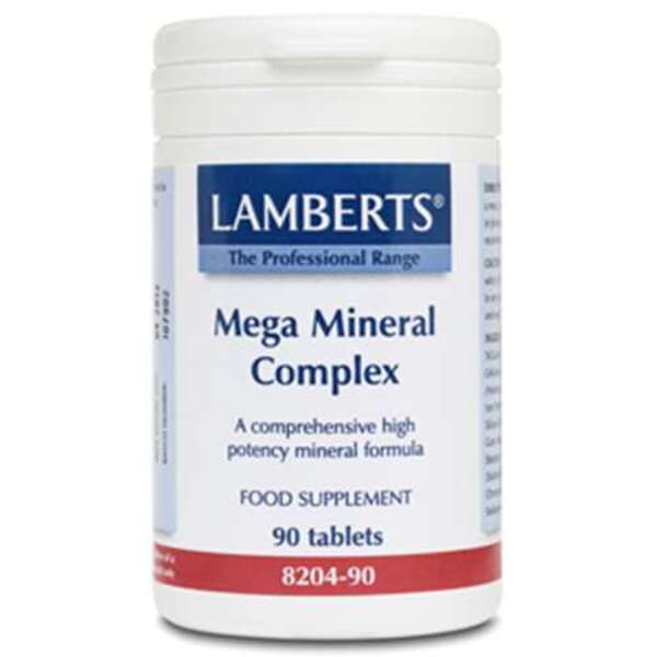  Lamberts Mega Mineral Complex 90 Tablets 