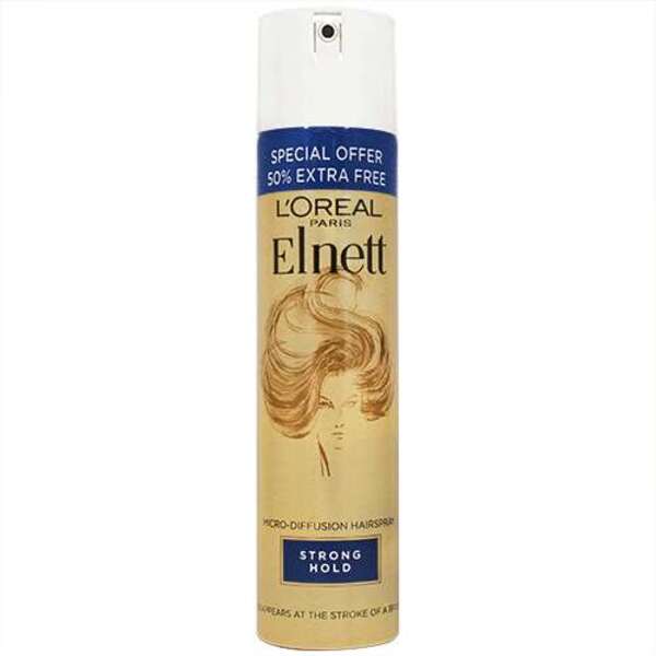  Loreal Elnett Hairspray Strong Hold 200ml Plus 100ml 