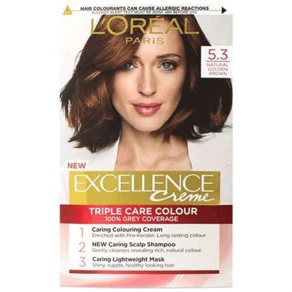  Loreal Excellence Golden Brown 5.3 