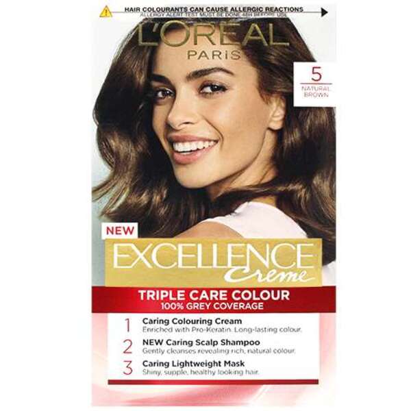  Loreal Excellence Natural Brown 5 