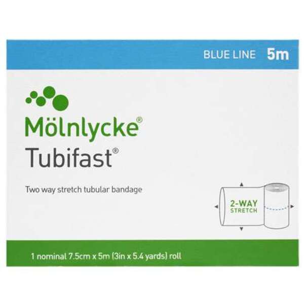  Tubifast Blue Line 2 Way Stretch Bandage 5 Metres 
