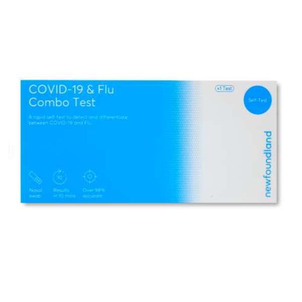  Newfoundland Covid-19 & Flu Combo Test 