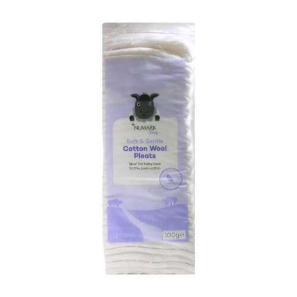  Numark Baby Cotton Wool Pleats 100g 