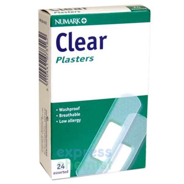  Numark Clear Plasters (24) 