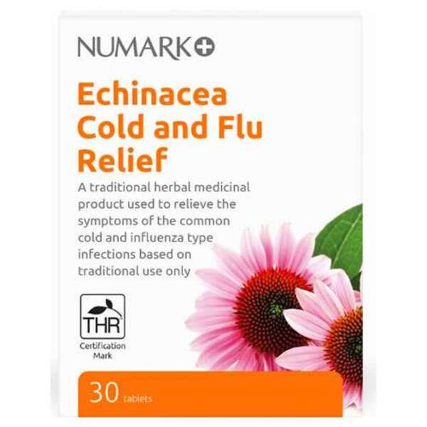  Numark Echinacea Cold And Flu Relief 30 Tablets 