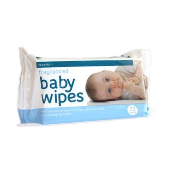  Numark Fragranced Baby Wipes 72 
