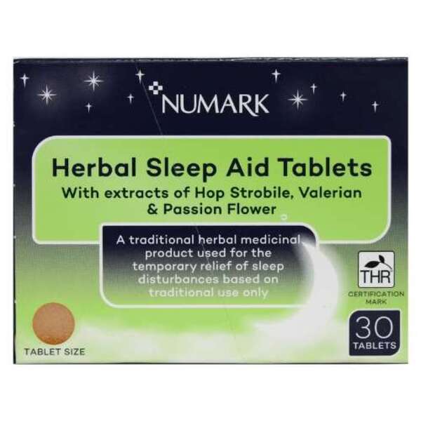  Numark Herbal Sleep Aid Tablets 30 