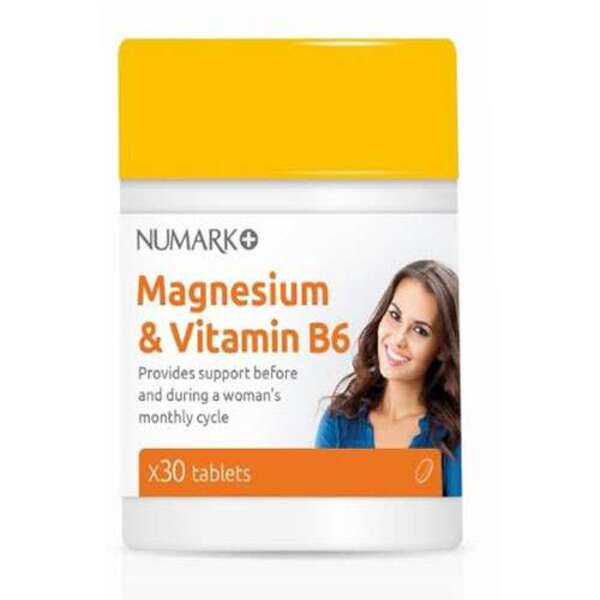  Numark Magnesium & Vitamin B6 30 Tablets 