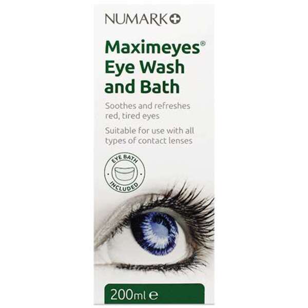  Numark Maximeyes Eye Wash And Bath 200ml 