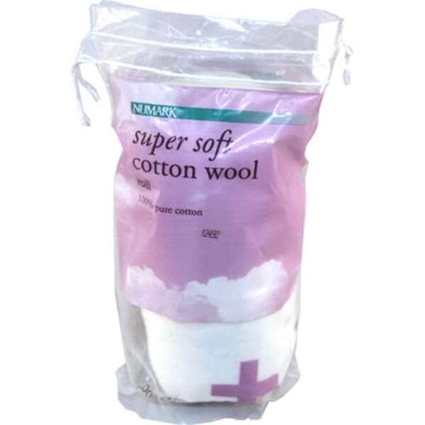  Numark Super Soft Cotton Wool Roll 100g 