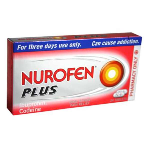  Nurofen Plus 24 Tablets 
