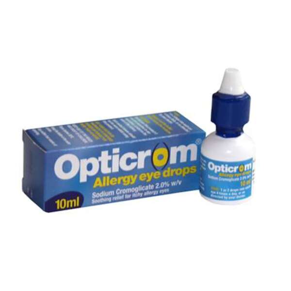  Opticrom Allergy Eye Drops 10ml 
