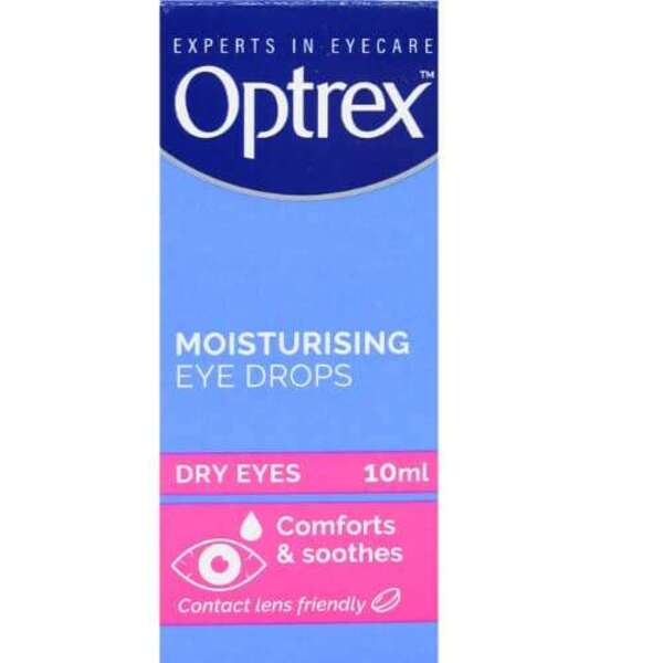  Optrex Dry Eyes Moisturising Eye Drops 10ml 