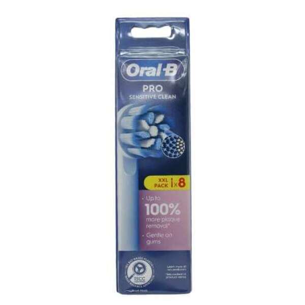  Oral-b Pro Sensitive Clean Toothbrush Heads 8 