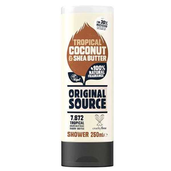  Original Source Tropical Coconut And Shea Butter Shower Gel 250ml 