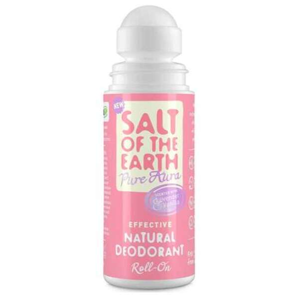  Salt Of The Earth Lavender And Vanilla Natural Deodorant Roll-on 75ml 