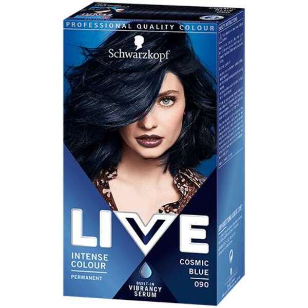  Schwarzkopf Live Intense Colour - Cosmic Blue 090 
