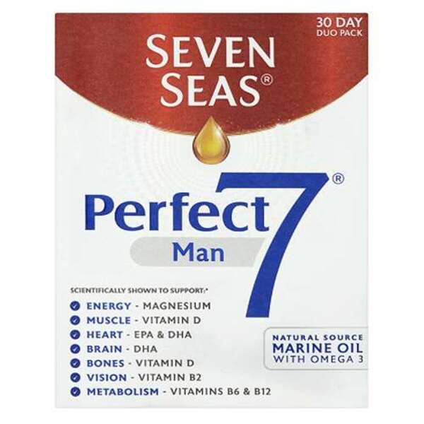  Seven Seas Perfect 7 Man Plus 30 Day Duo Pack 