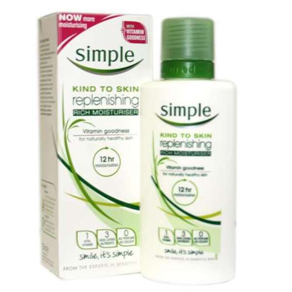  Simple Kind To Skin Replenishing Rich Moisturiser 125ml 