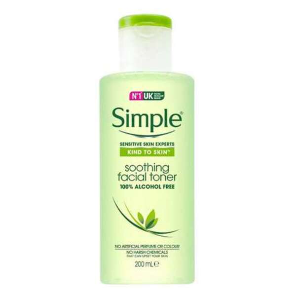  Simple Kind To Skin Soothing Facial Toner 200ml 