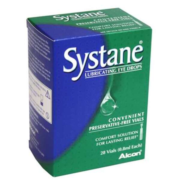  Systane Lubricating Eye Drops 0.8ml 28 