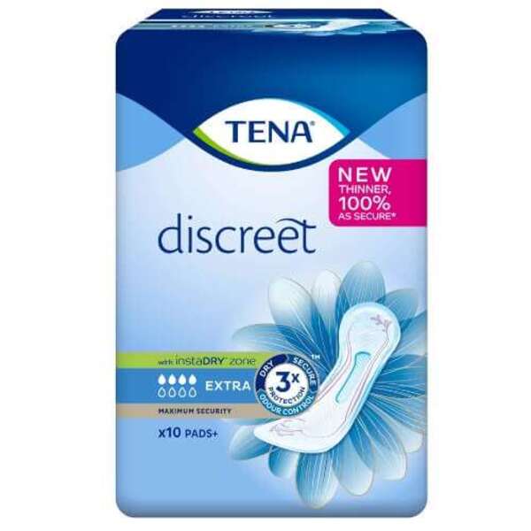  Tena Ladyextra Pads 10 