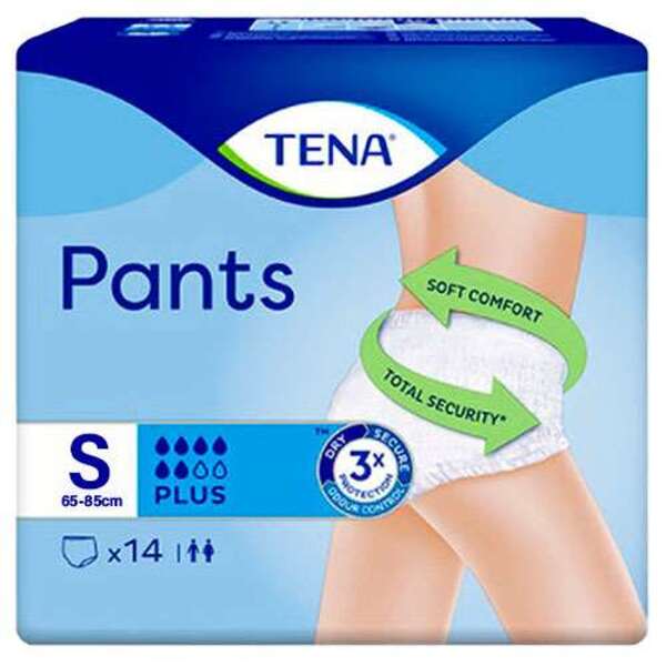  Tena Pants Plus Small 14 