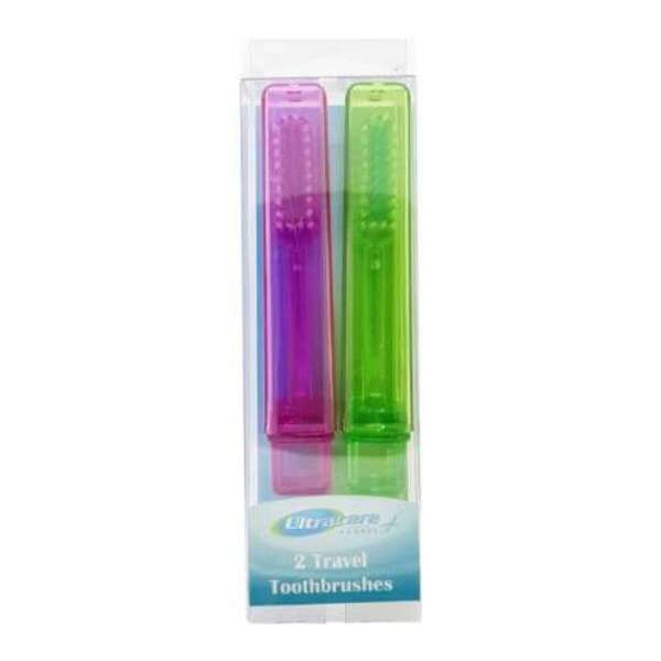  Ultracare Travel Toothbrushes 2 