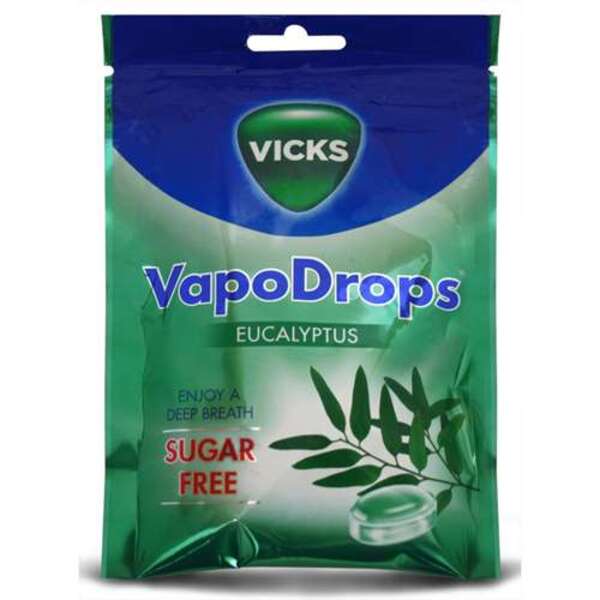  Vicks Eucalyptus Vapodrops Sugar Free 