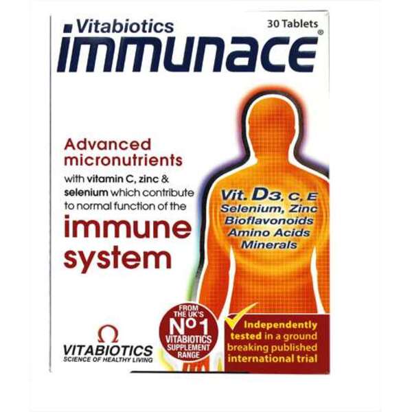  Vitabiotics Immunace Tablets 30 