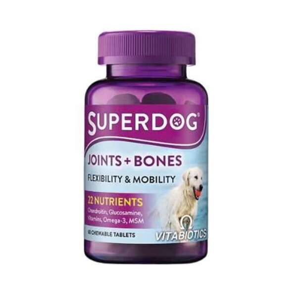  Superdog Joints And Bones Chewable Tablets 60 