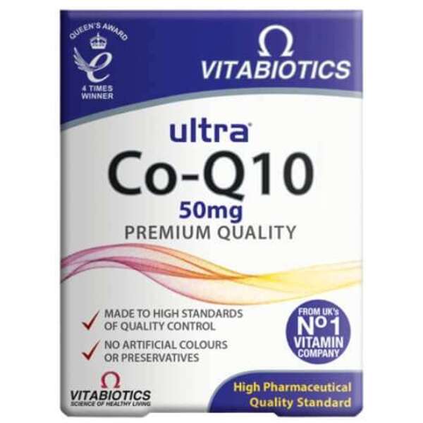  Vitabiotics Ultra Co-q10 Tablets 60 