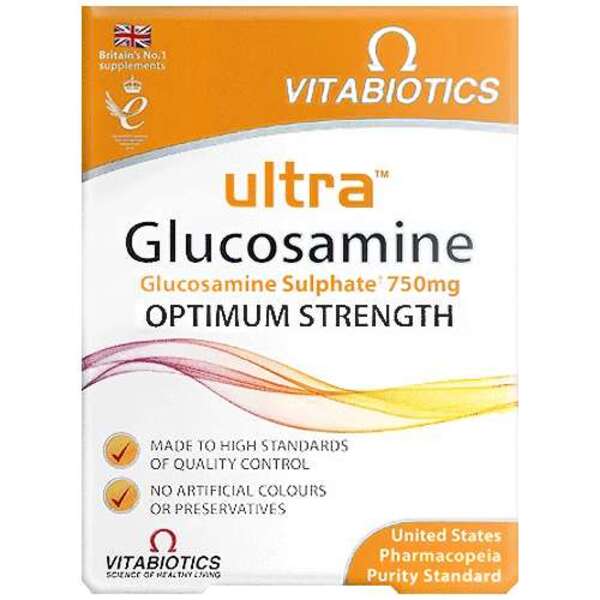  Vitabiotics Ultra Glucosamine 750mg 60 Tablets 