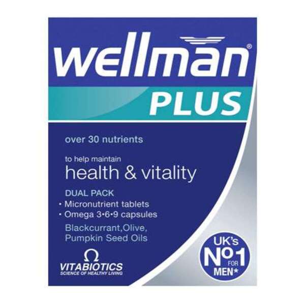  Wellman Plus Omega 3-6-9 Dual Pack 